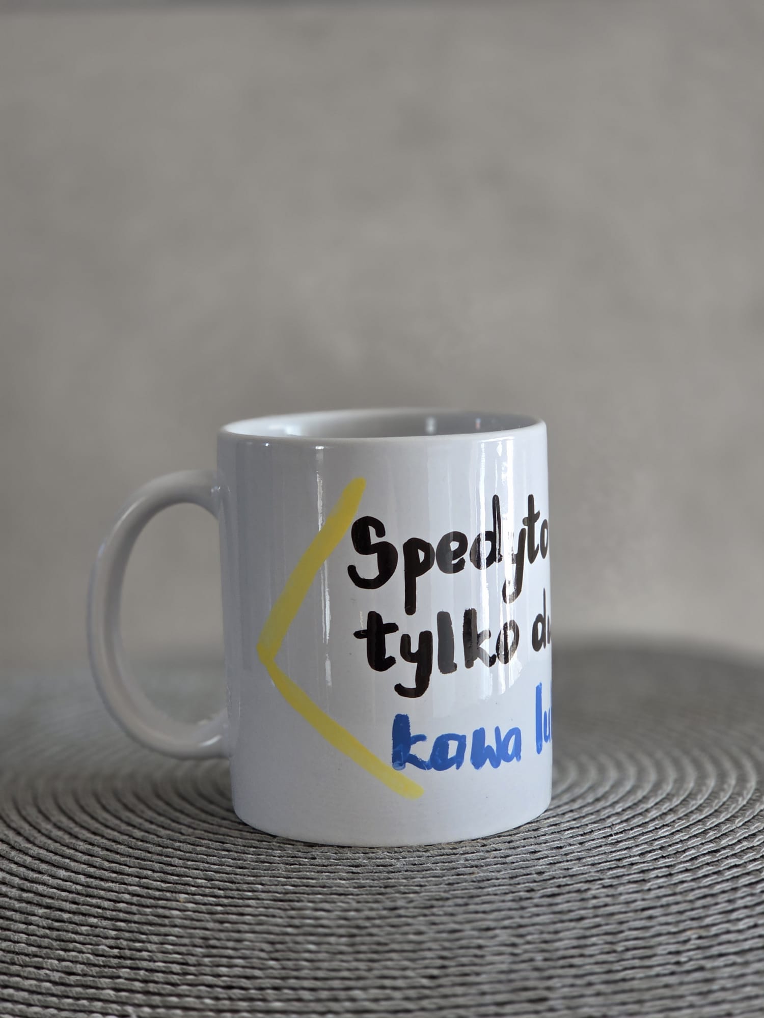 Kubek 6 – „Spedytor ma tylko dwa nastroje: kawa lub awaria”